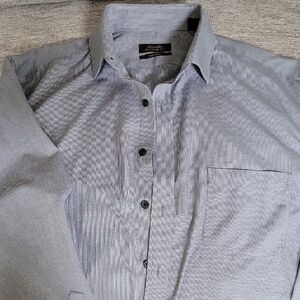 Men's Grey Dress Shirt